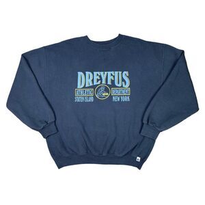 Vintage Russell Athletic Dreyfus 49 Staten Island New York Crew Neck - Size XL